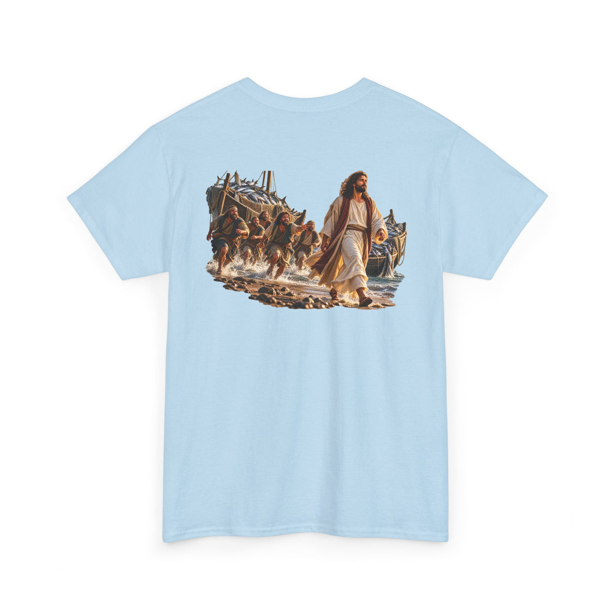 Christian Jesus with Disciples Graphic T-Shirt