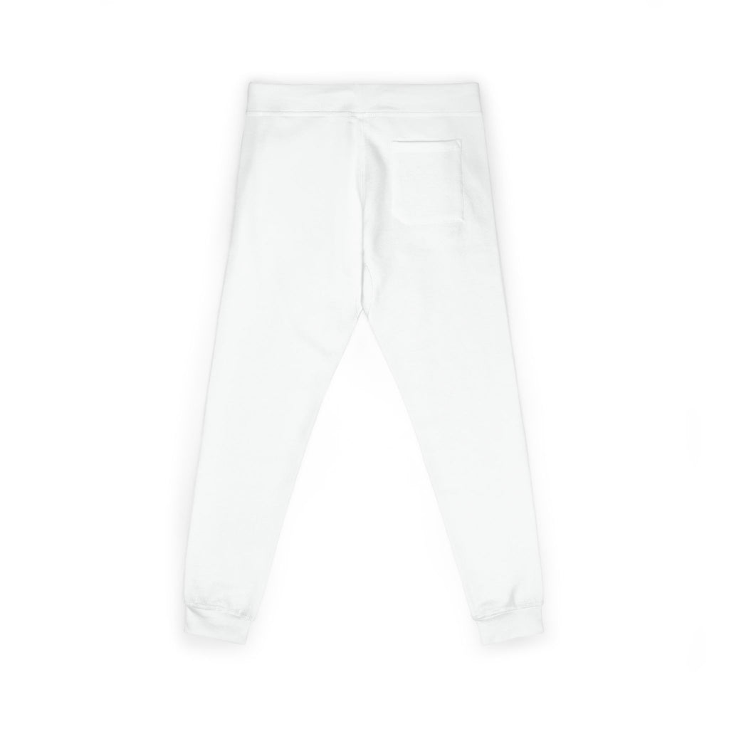 Embroidered Olive Fleece Sweatpants — Floral Patch Comfort Joggers