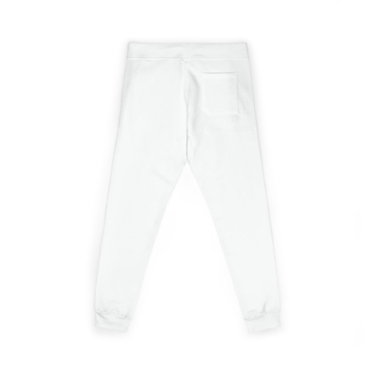 Embroidered Olive Fleece Sweatpants — Floral Patch Comfort Joggers