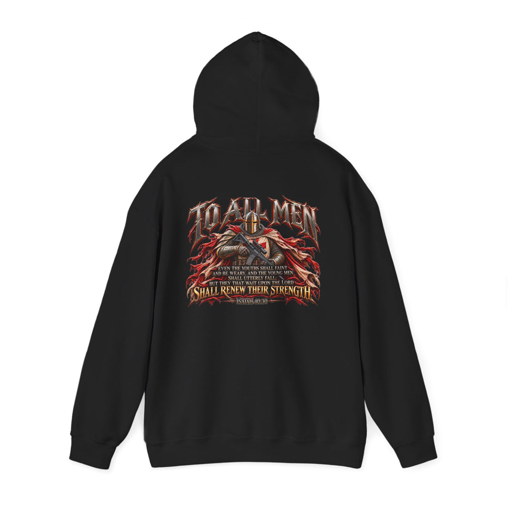 Army of God — To All Men Christian Warrior Hoodie