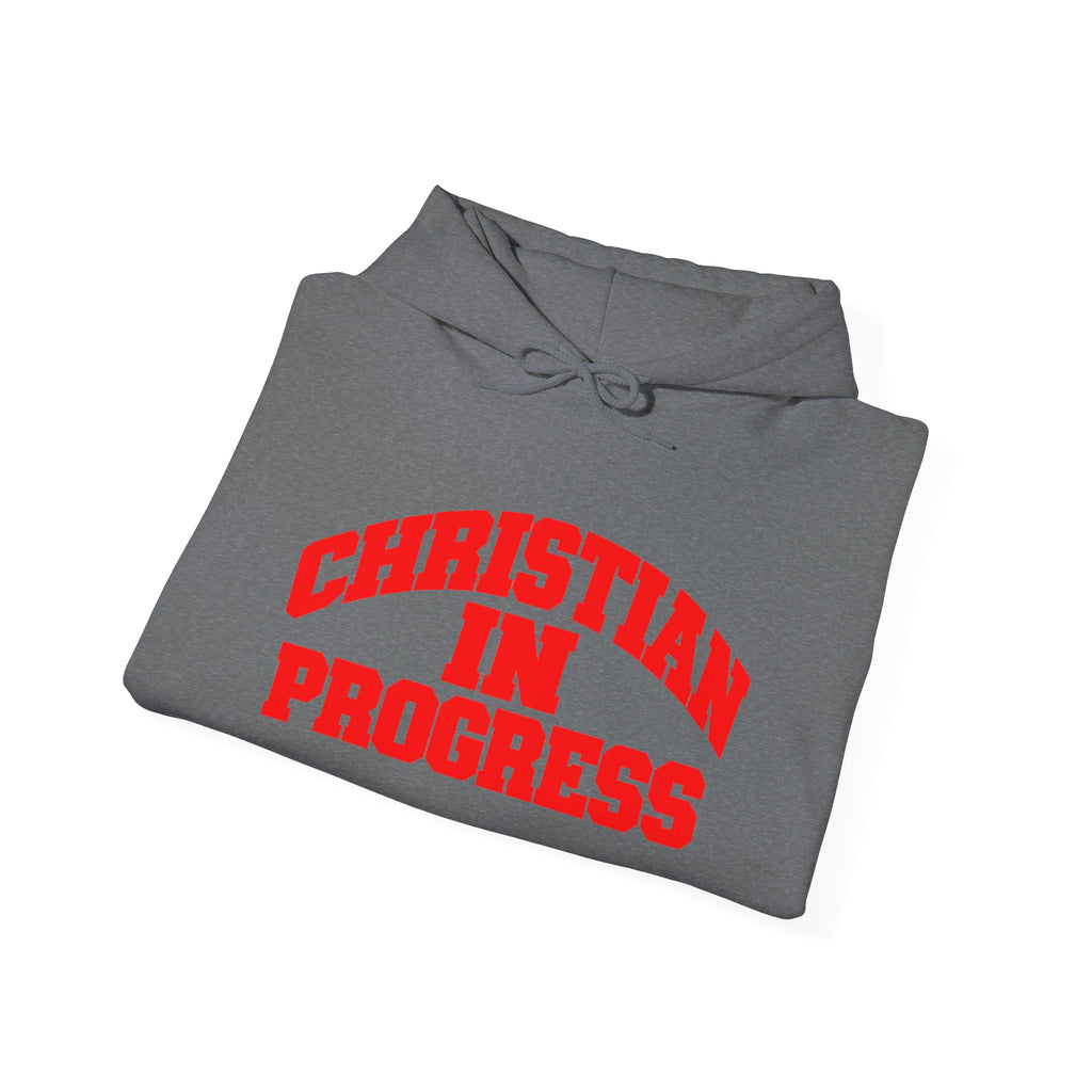 Christian In Progress Hoodie | Cross Changes Everything Christian Hoodie