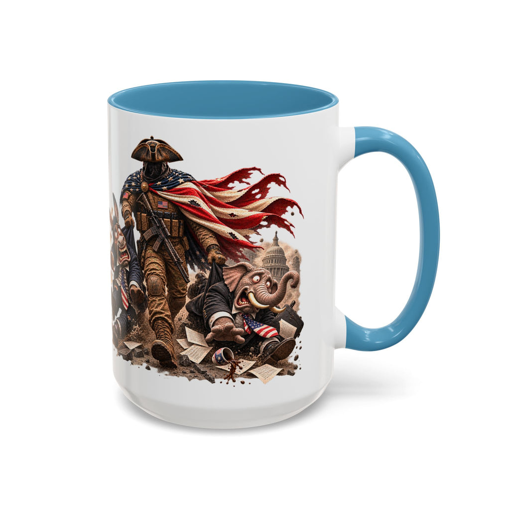Lieutenant Patriot Political Satire 15oz Coffee Mug