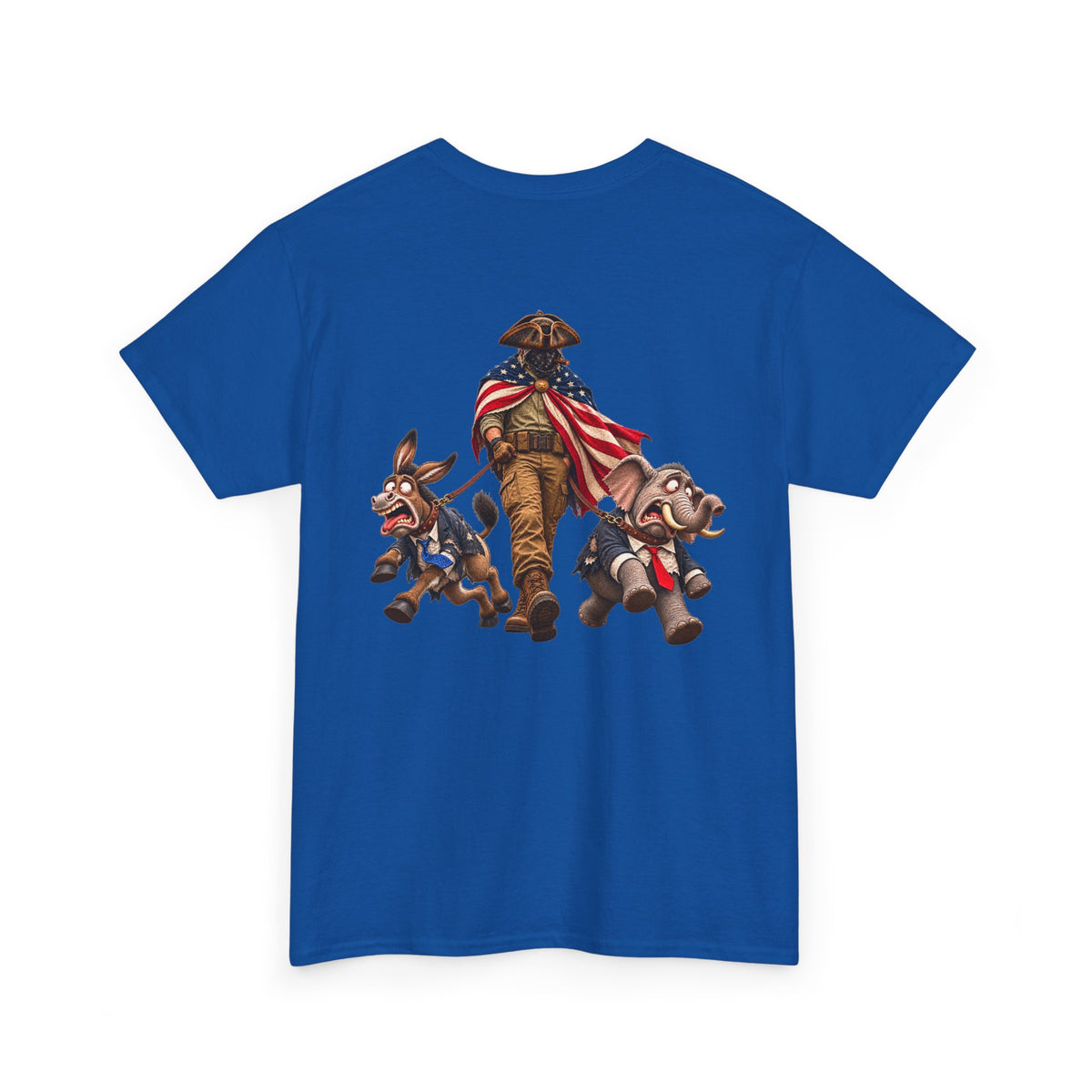 We the People Are Done — Patriot with Donkey and Elephant T-Shirt