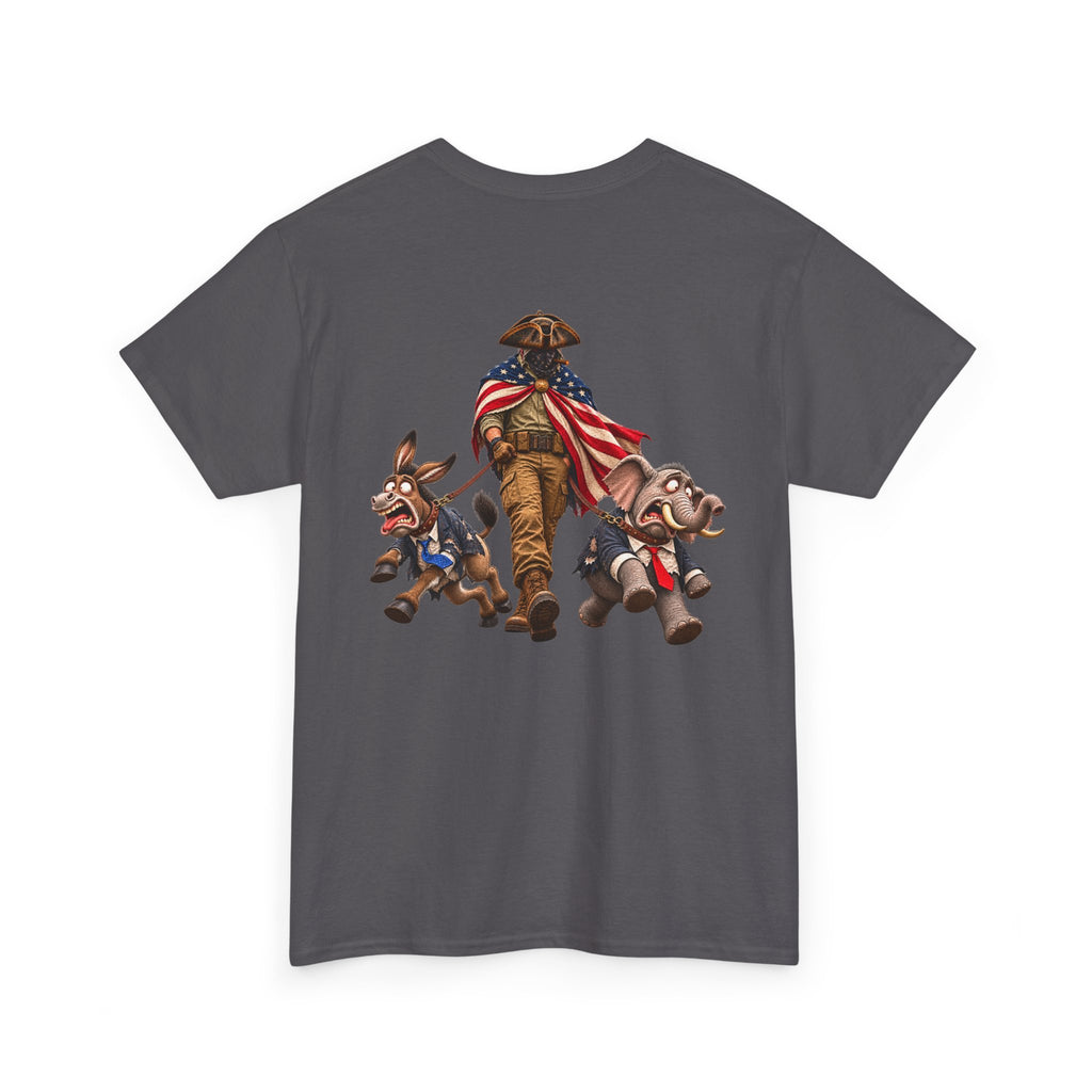We the People Are Done — Patriot with Donkey and Elephant T-Shirt