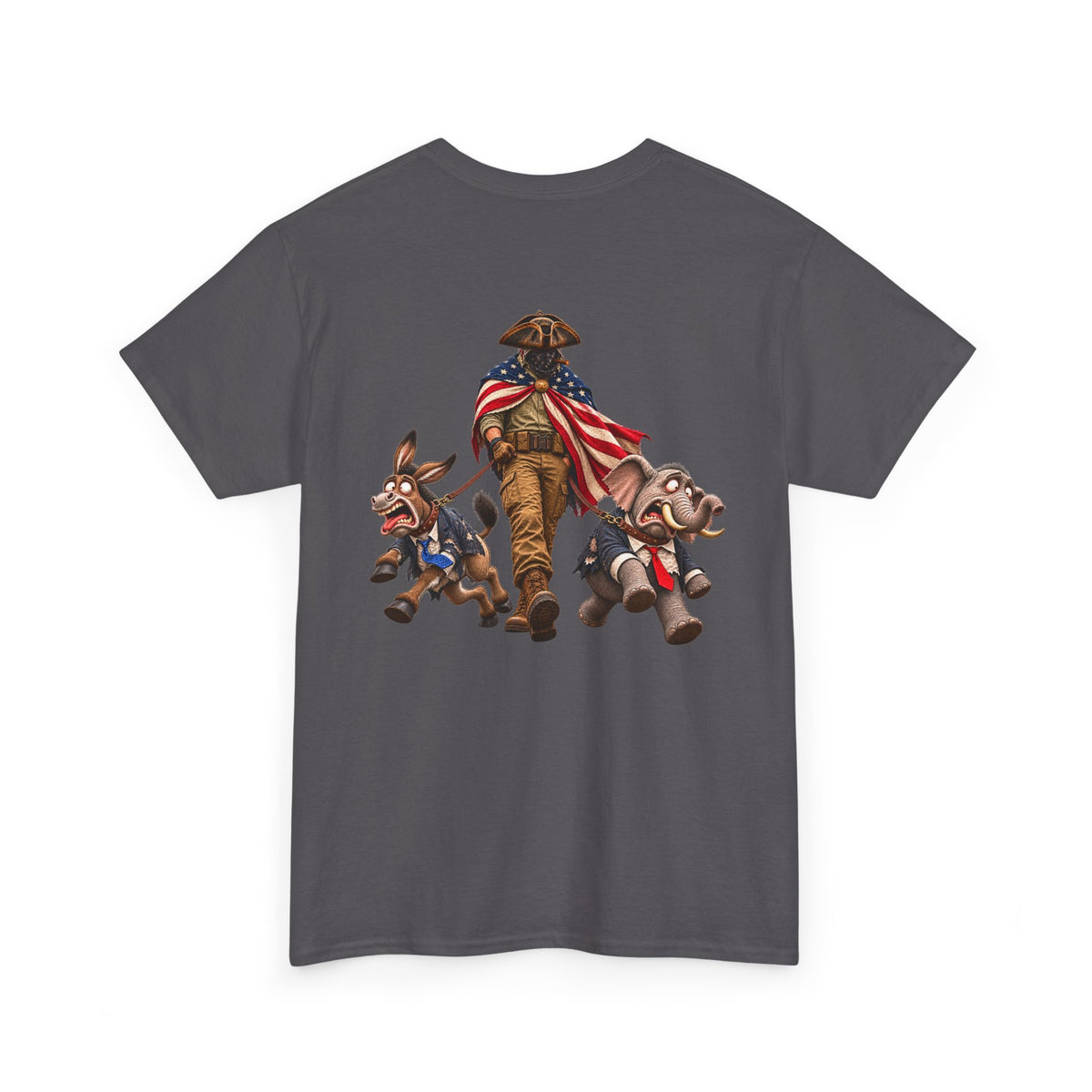 We the People Are Done — Patriot with Donkey and Elephant T-Shirt