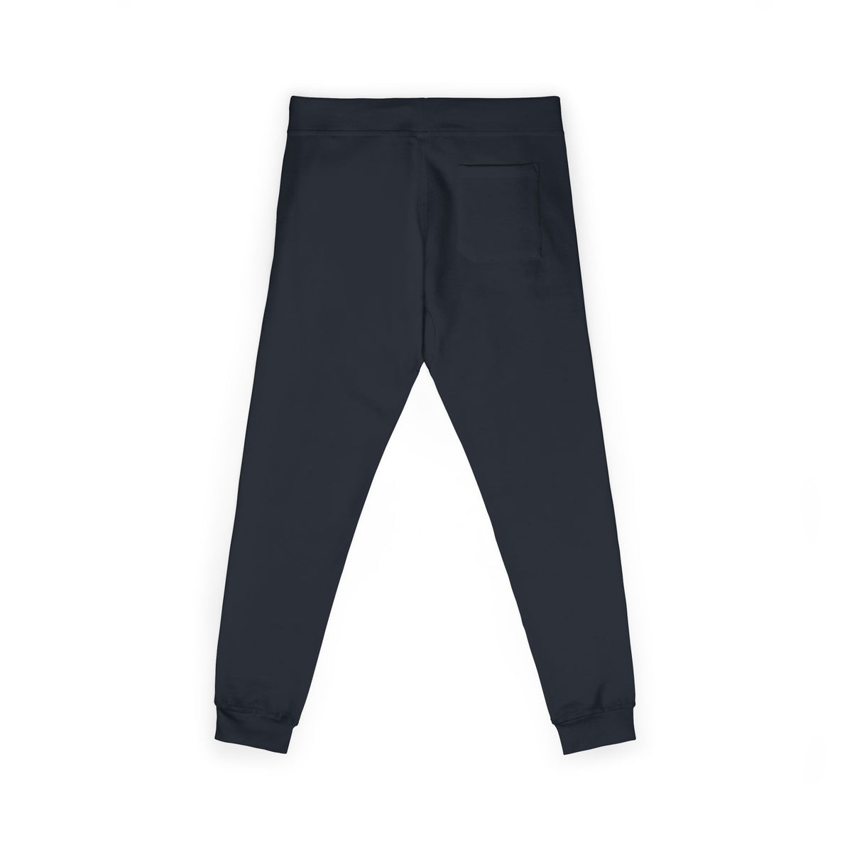 Embroidered Olive Fleece Sweatpants — Floral Patch Comfort Joggers