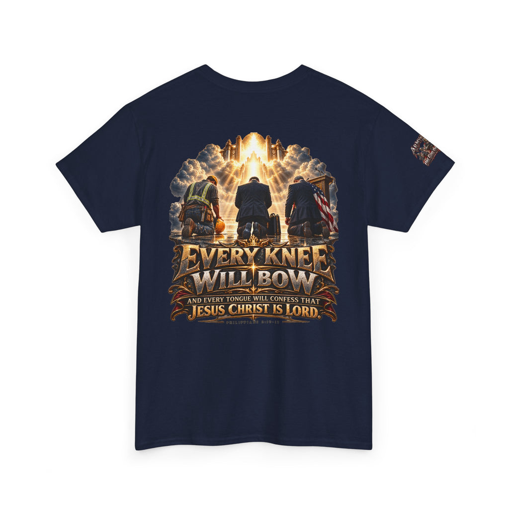 Every Knee Will Bow Christian T-Shirt