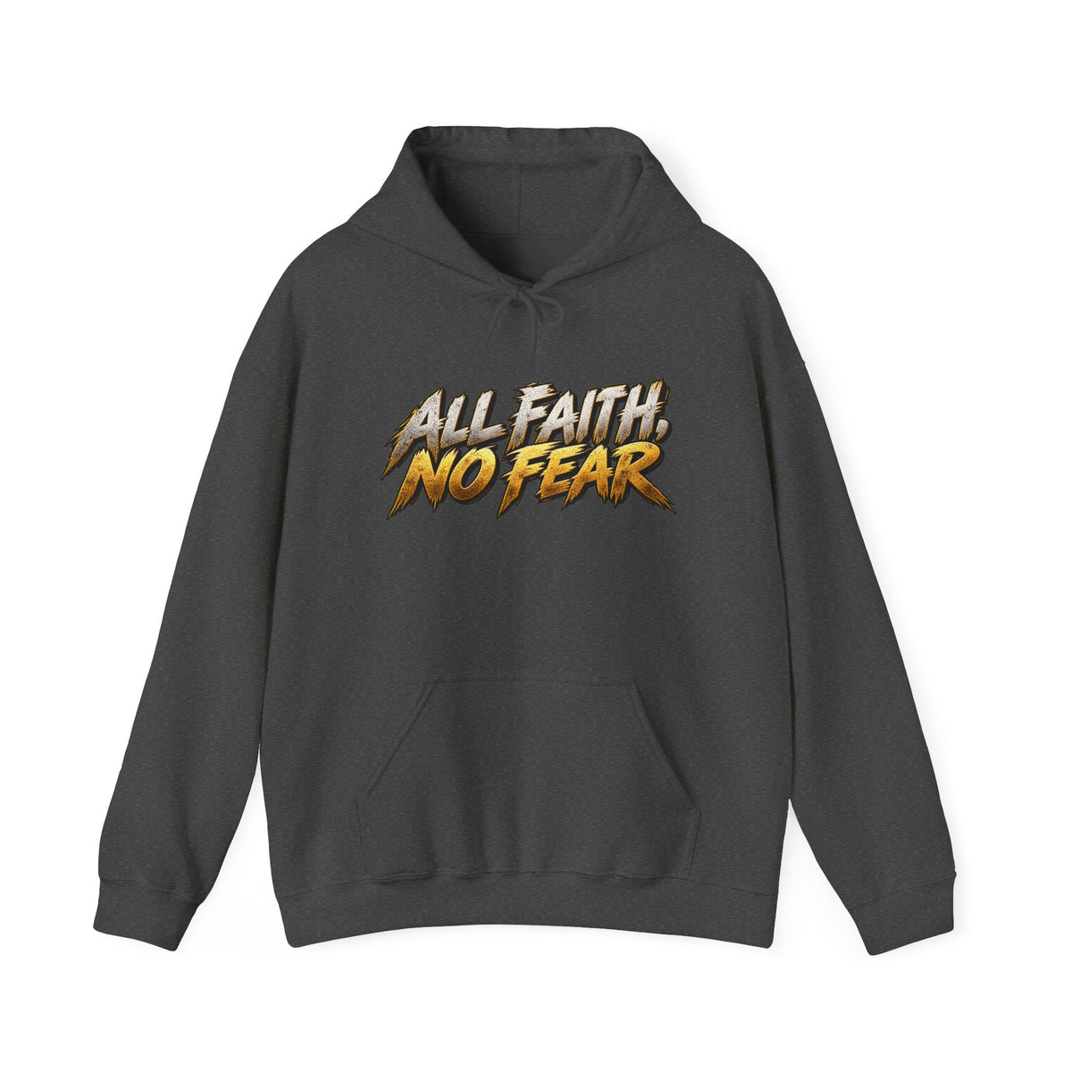 All Faith, No Fear Christian Warrior Hoodie