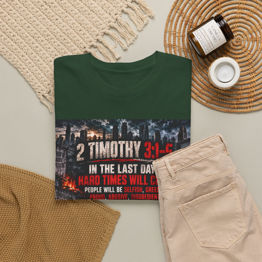 2 Timothy 3:1-5 Christian Faith T-Shirt