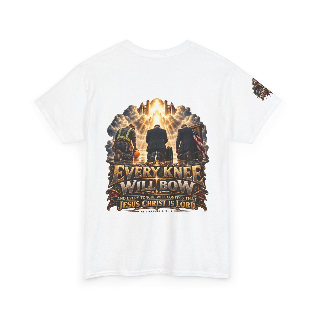 Every Knee Will Bow Christian T-Shirt