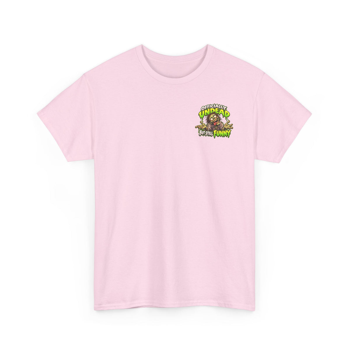 Unisex “I Like to Order Some Brains and Make It a Combo” Zombie Fast Food Graphic Tee
