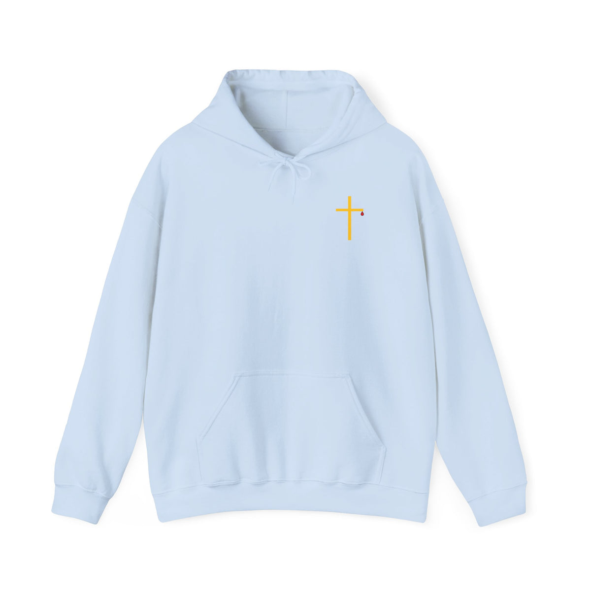 Army of God Christian Cross Hoodie — One God, One Salvation Graphic Sweatshirt
