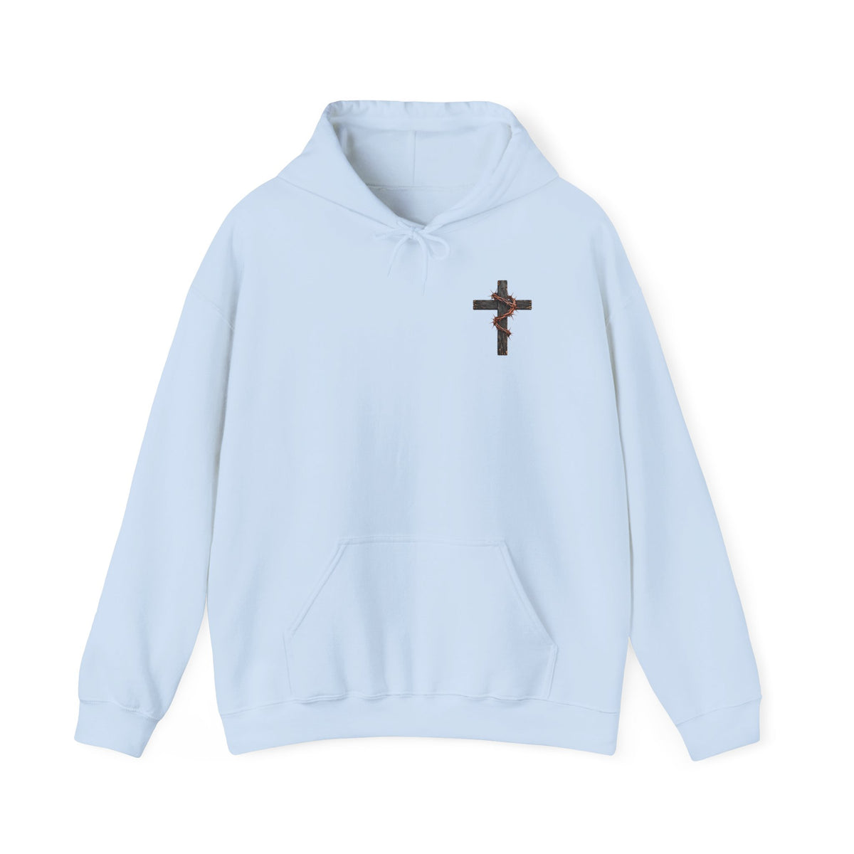 Christian Cross Sunset Faith Hoodie