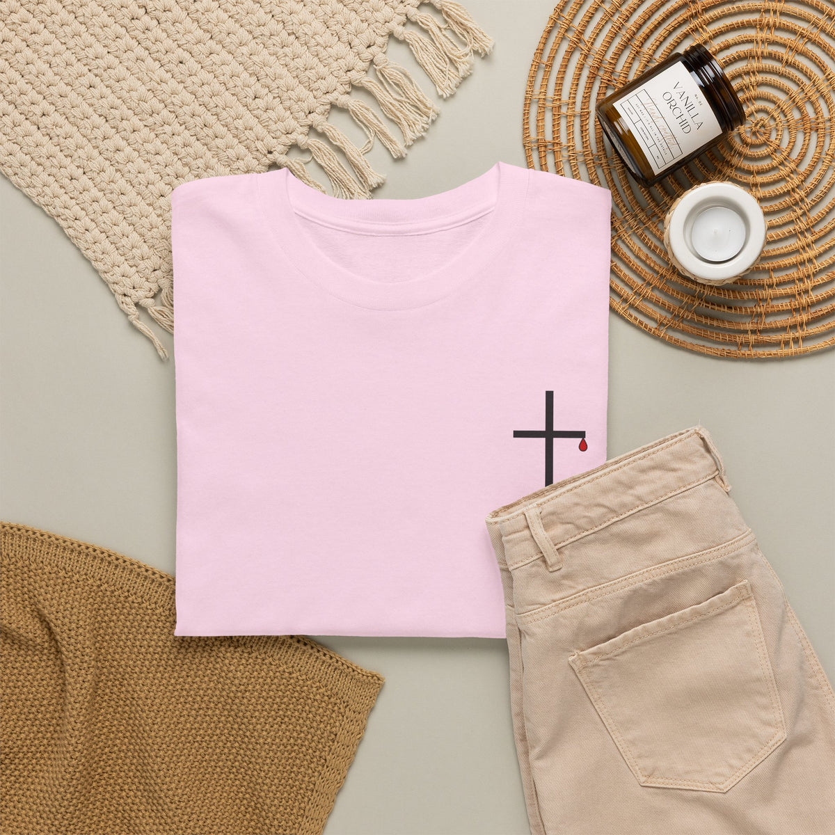 Saved by Grace — Ephesians 2:8–9 Christian T-Shirt