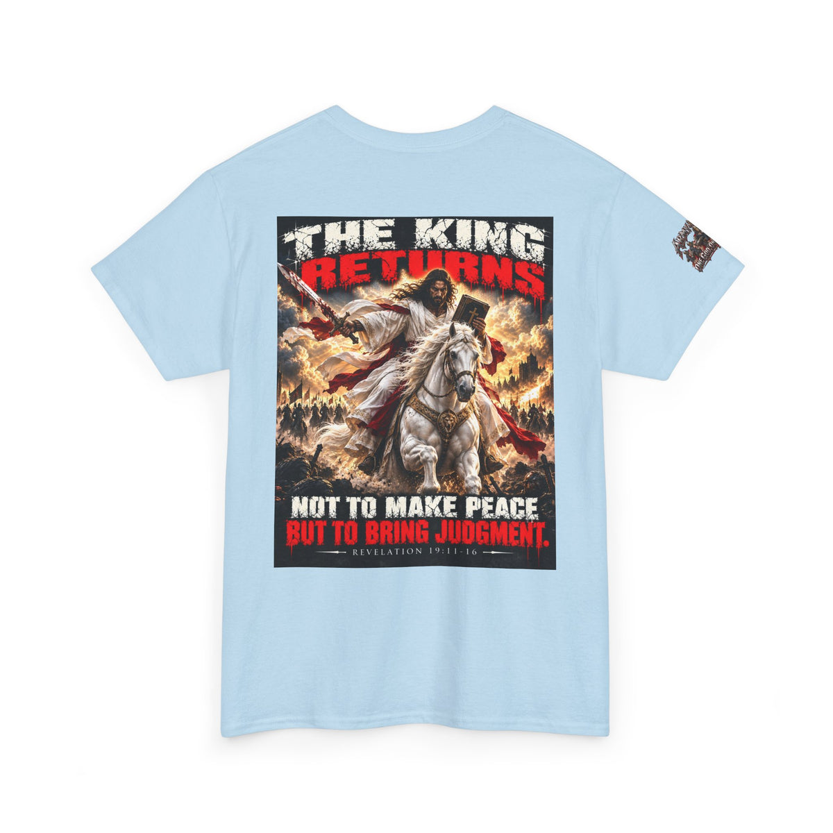 The King Returns Judgment Graphic Tee