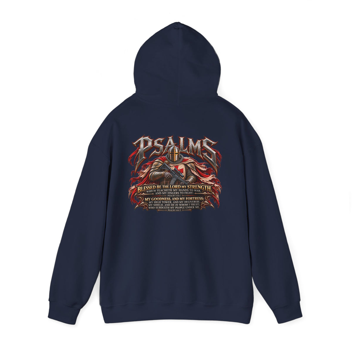 Army of God — Psalm 144 Christian Warrior Hoodie