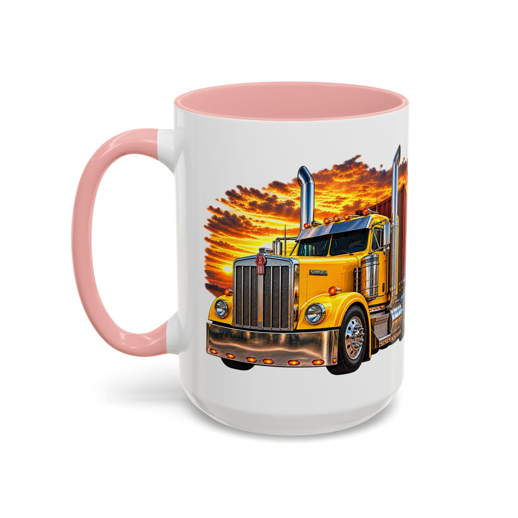 Keep On Truckin’ Semi-Truck 15oz Coffee Mug