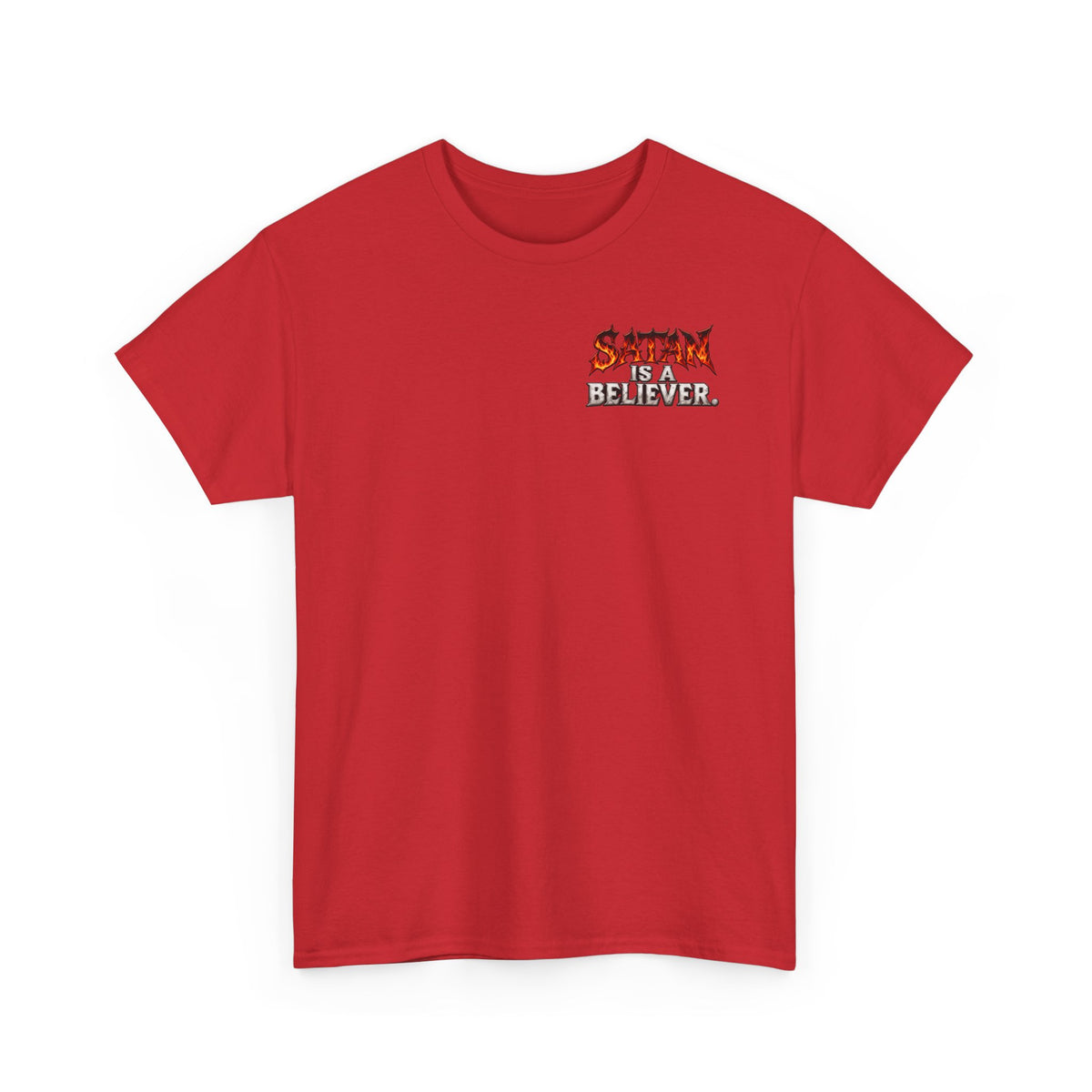 Don't Confuse Believing God with Following God Graphic T-Shirt