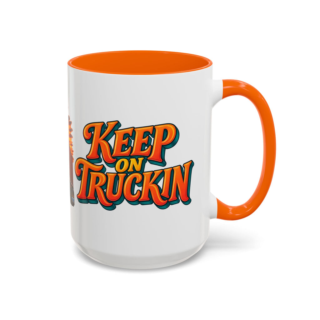 Keep On Truckin’ Semi-Truck 15oz Coffee Mug
