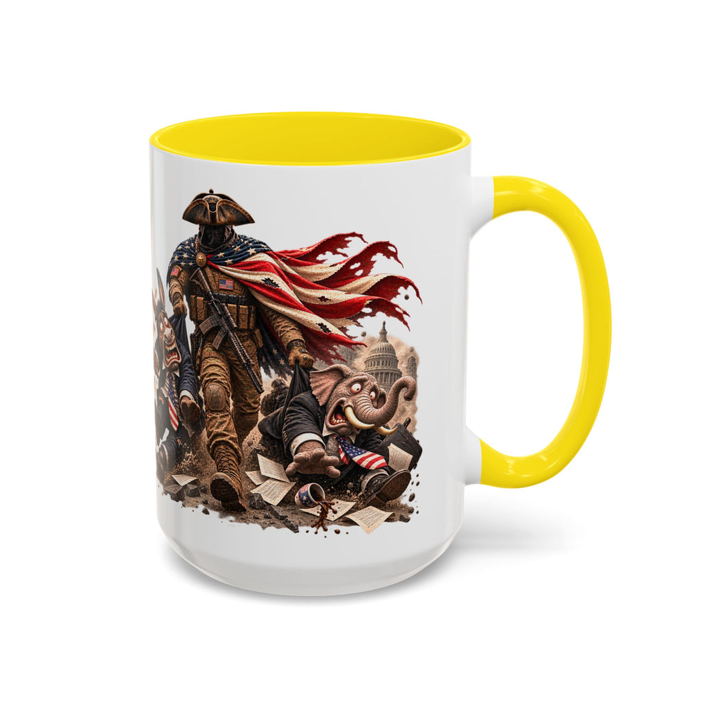Lieutenant Patriot Political Satire 15oz Coffee Mug