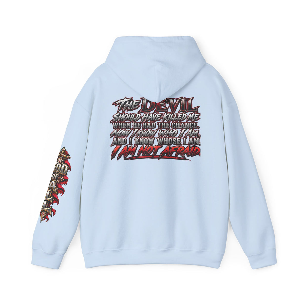 Army of God Graphic Hoodie | One God, One Salvation