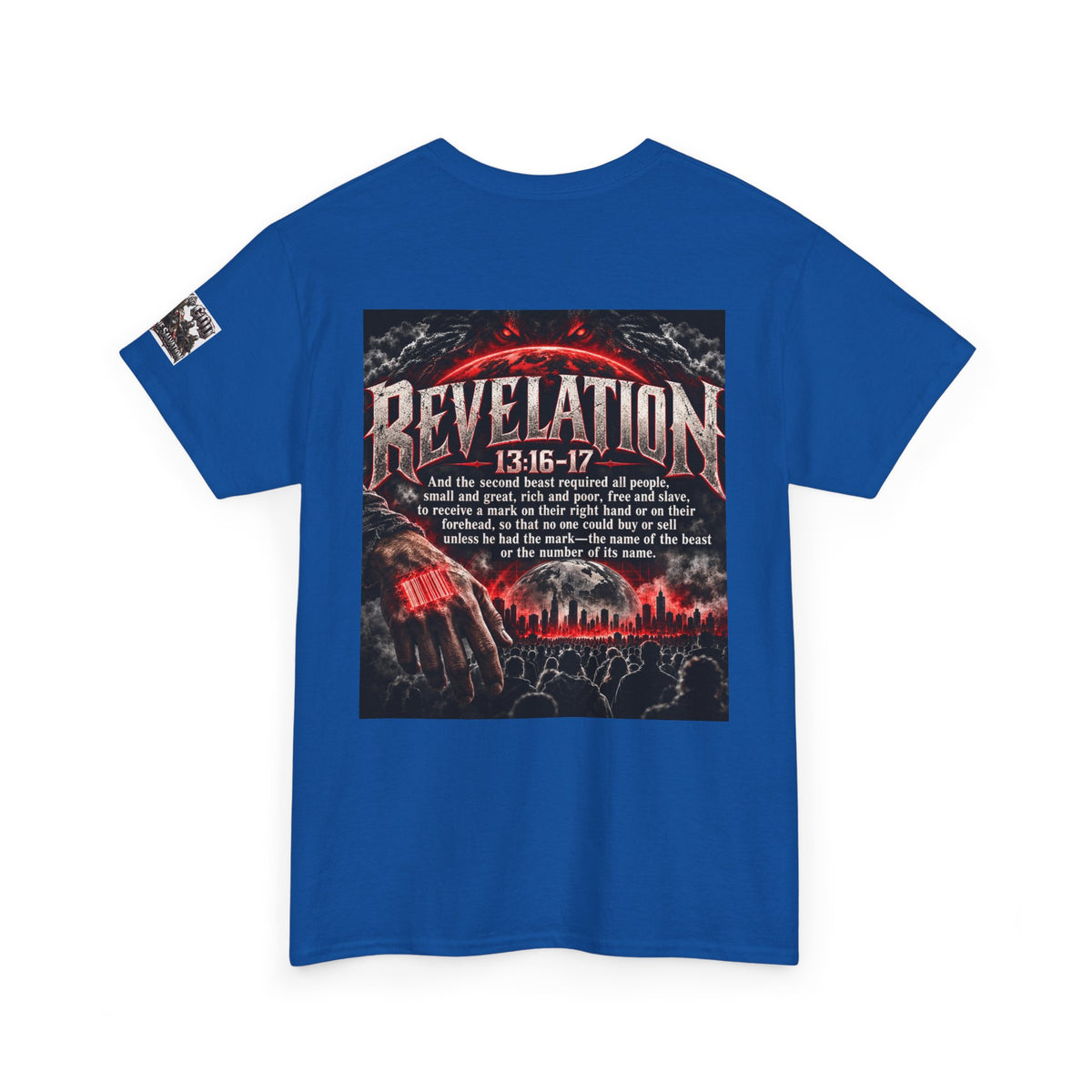 Revelation 13:16-17 Christian Faith Graphic Tee