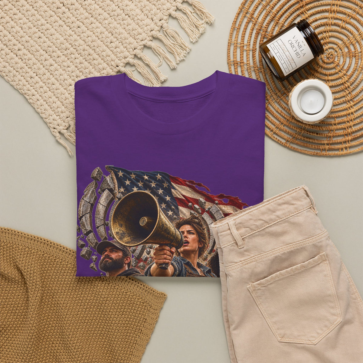 Our Voice Our Country Patriotic T-Shirt