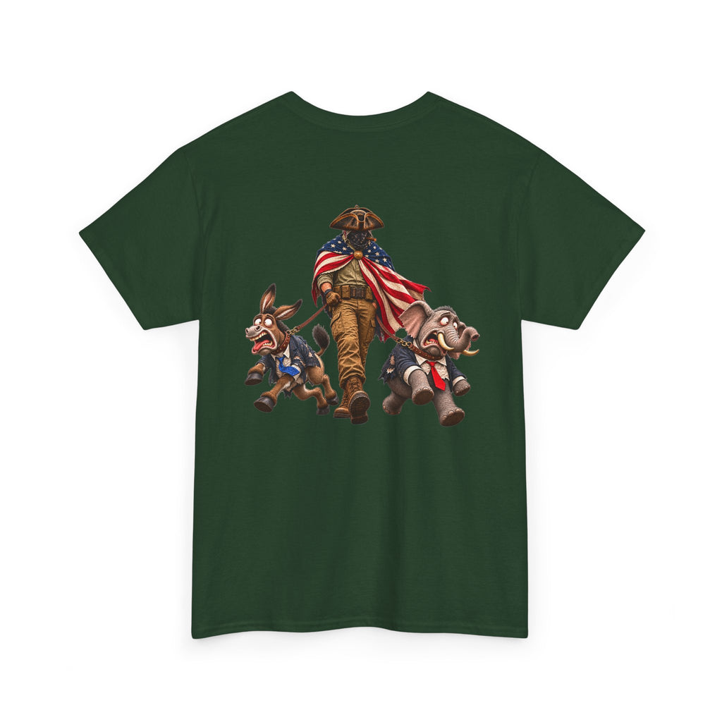 We the People Are Done — Patriot with Donkey and Elephant T-Shirt