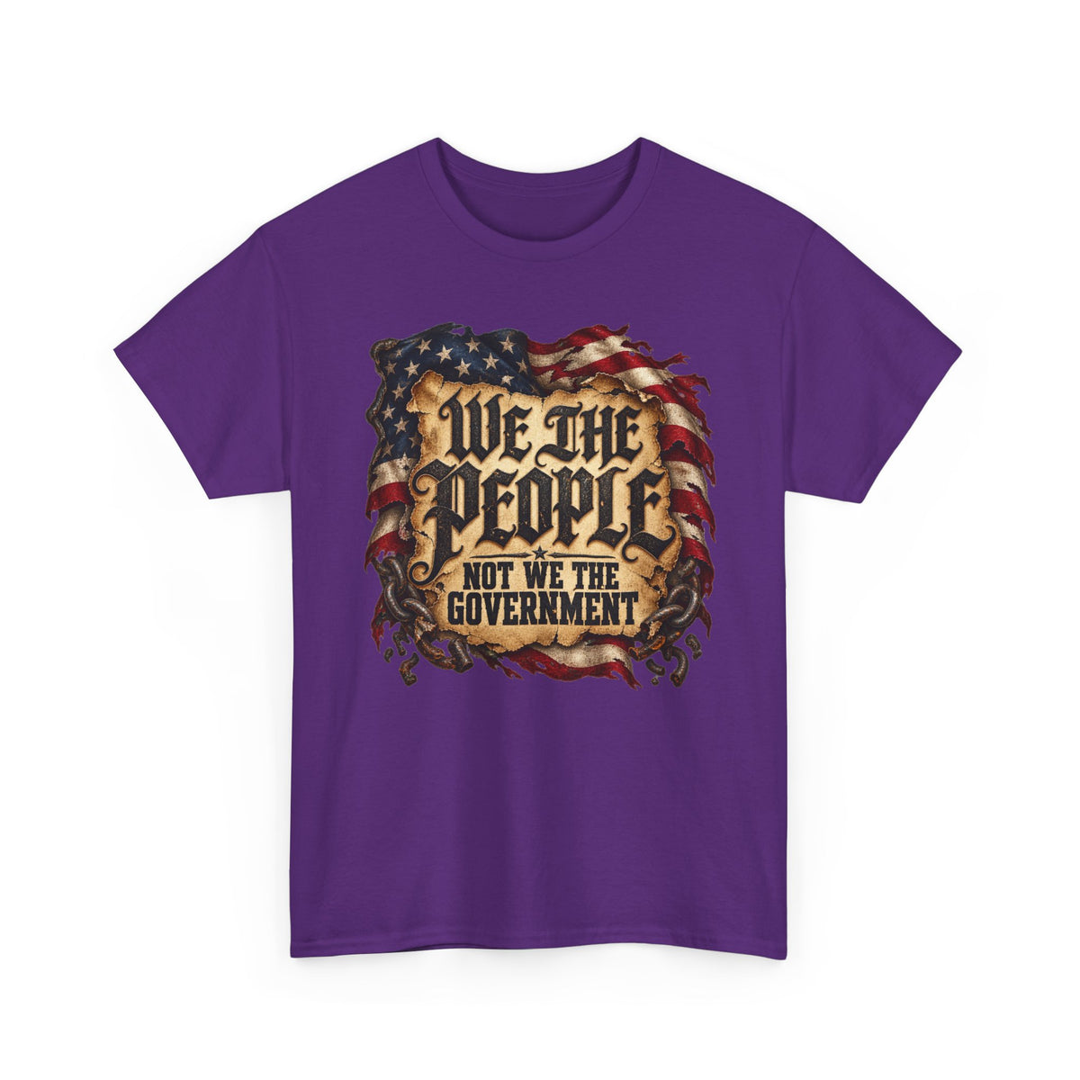 We the People Not the Government Patriotic Political T-Shirt
