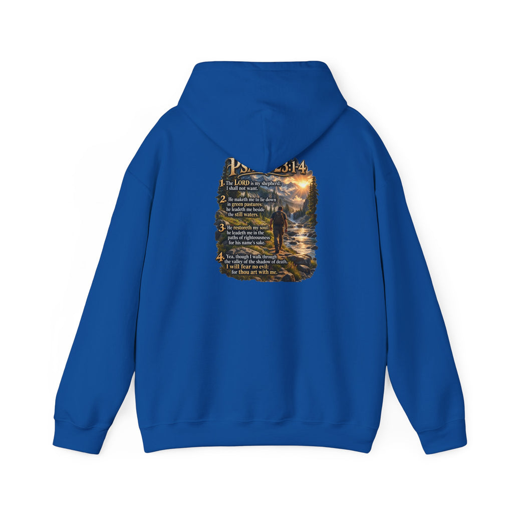 Christian Cross Scripture Hoodie