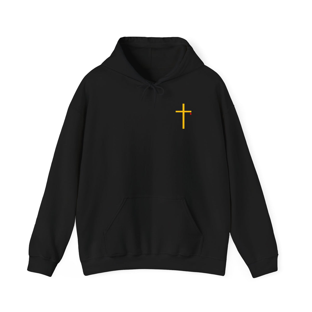 Army of God Hoodie — One God One Salvation Lion & Cross Christian Graphic Sweatshirt