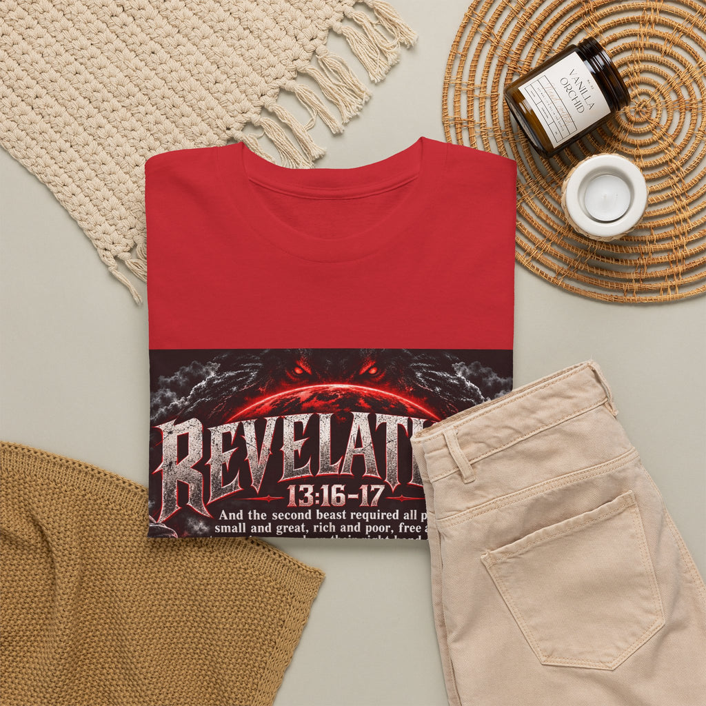 Revelation 13:16-17 Christian Apocalypse Graphic T-Shirt