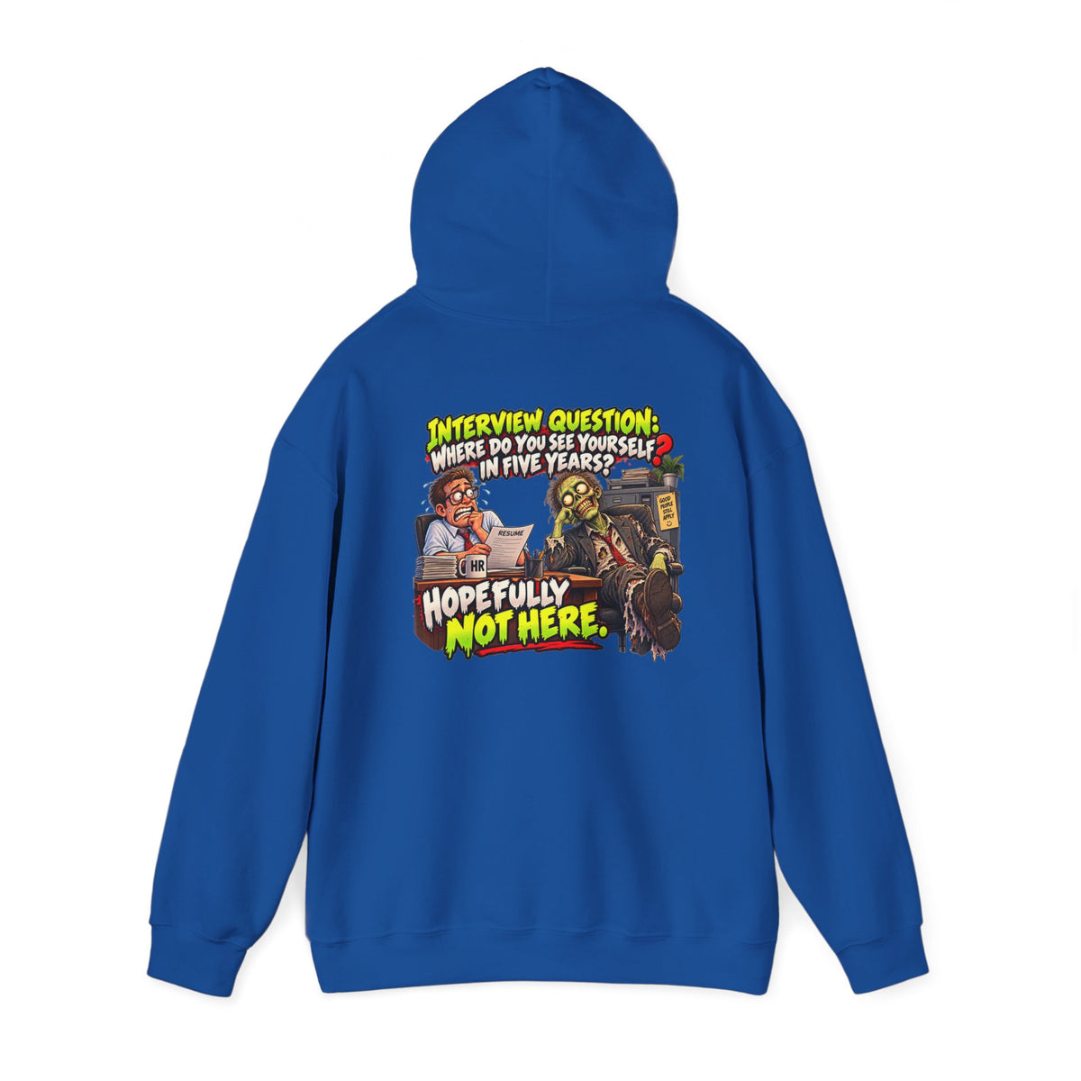 Officially Undead Funny Halloween Hoodie