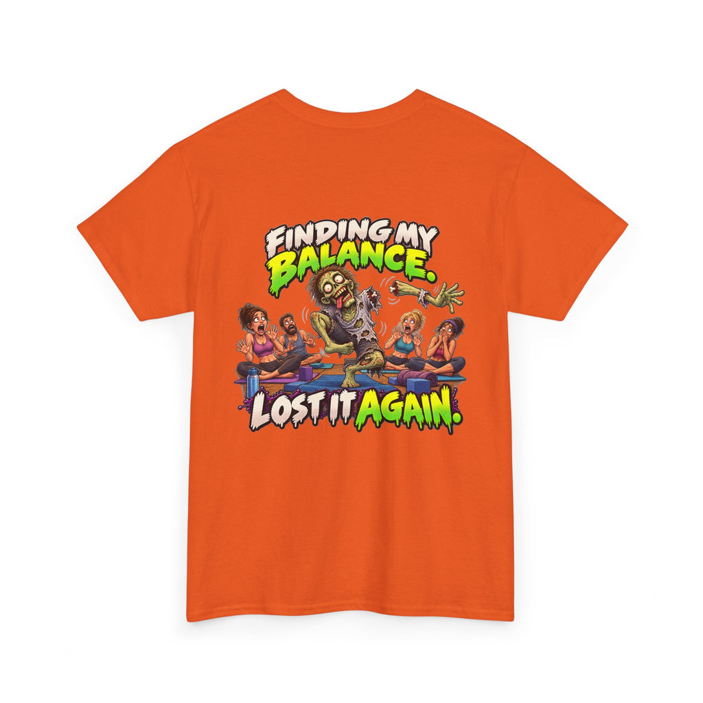 Finding My Balance — Lost It Again Zombie T-Shirt