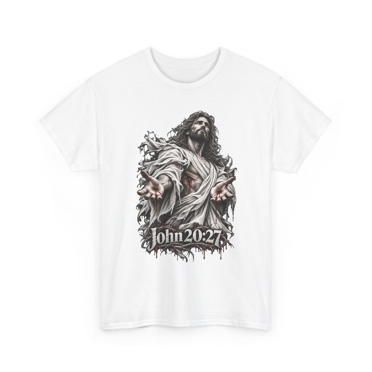 John 20:27 Jesus Faith Christian T-Shirt