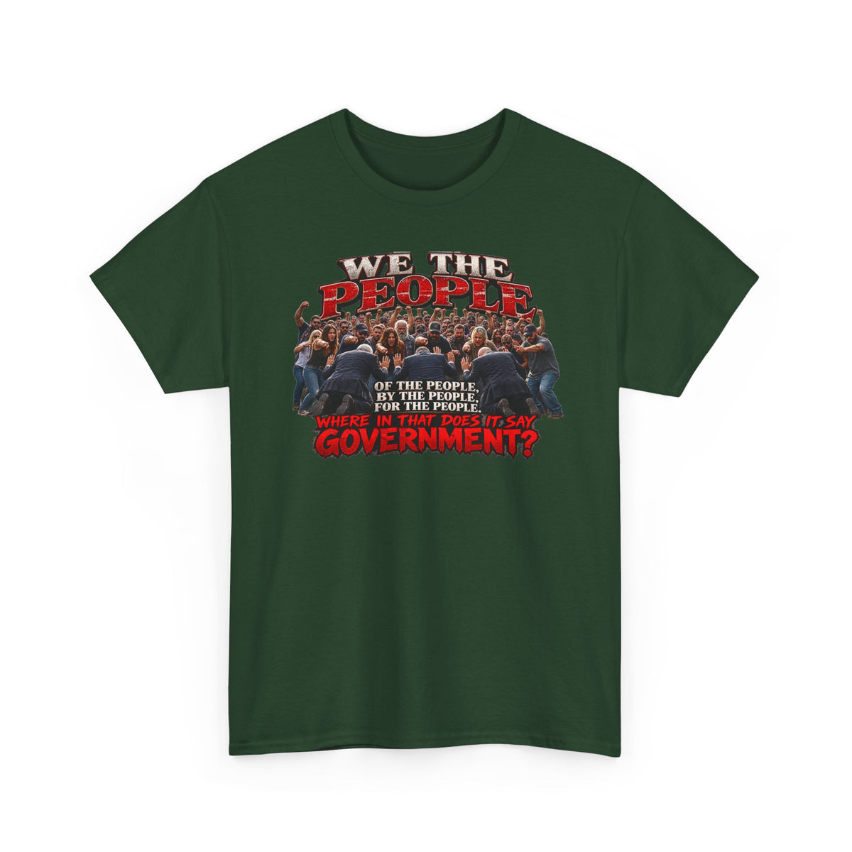 We the People Political Statement T-Shirt