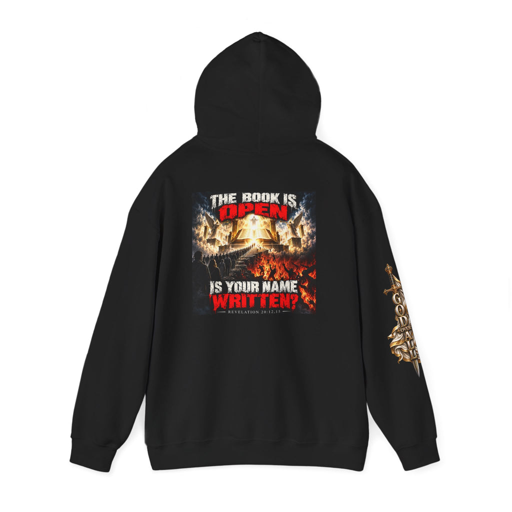Christian Metal Hoodie - "One God, One Salvation" Graphic Pullover