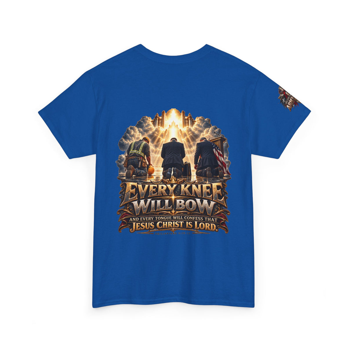 Every Knee Will Bow Christian T-Shirt