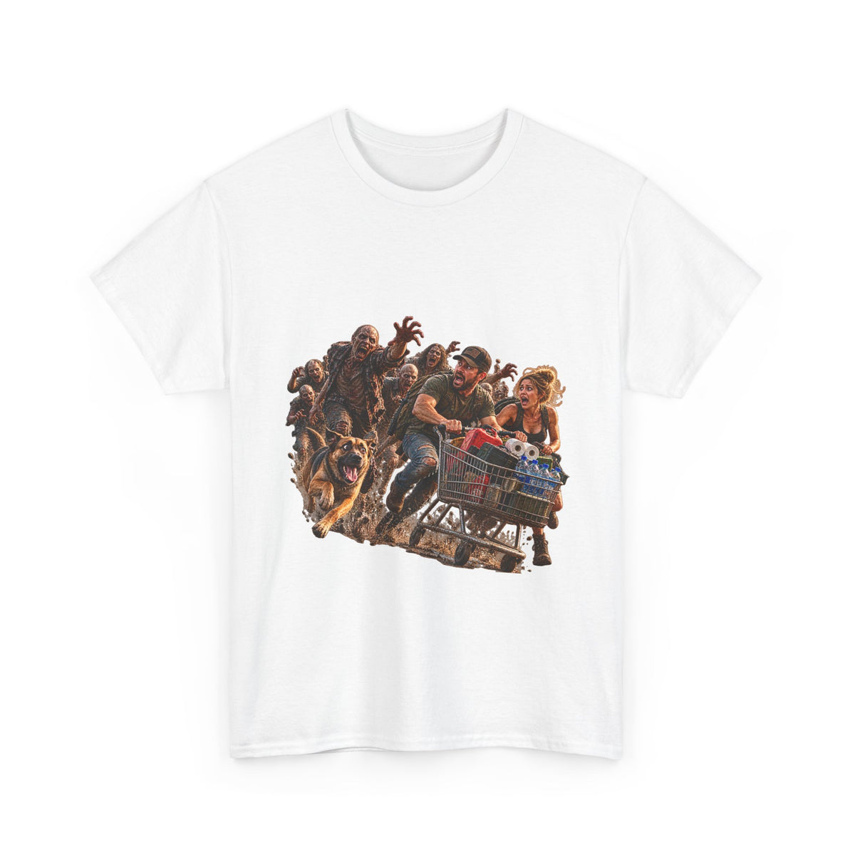Epic Adventure Group Illustration T-Shirt
