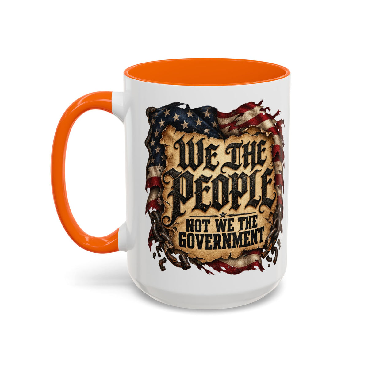We the People Not We the Government Patriotic Coffee Mug