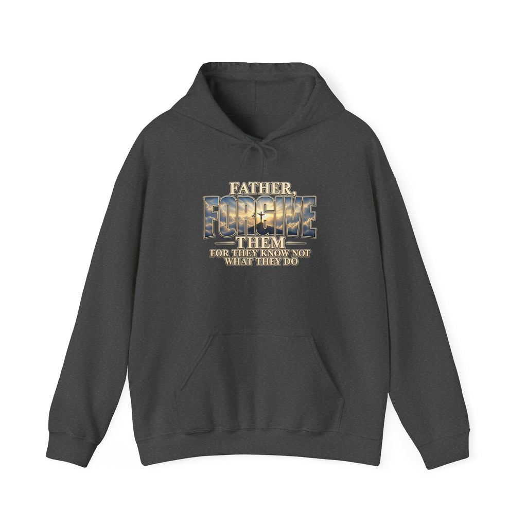 Faith Over Fear Christian Hoodie – Faithful Savior Cross Design