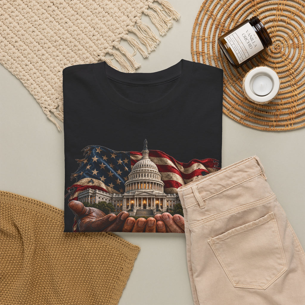 You Work for Us Political Statement T-Shirt