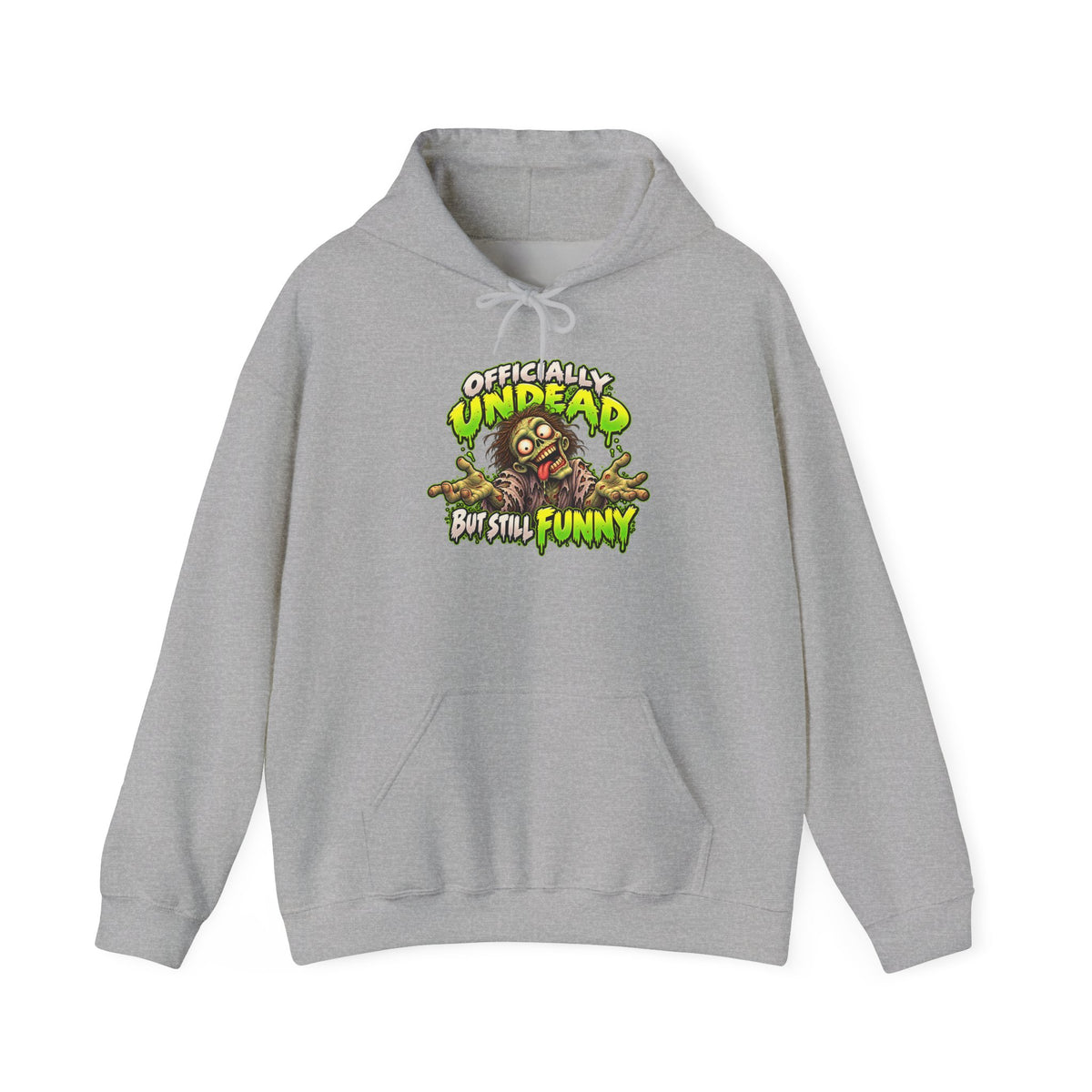 Funny Undead Zombie Graphic Hoodie