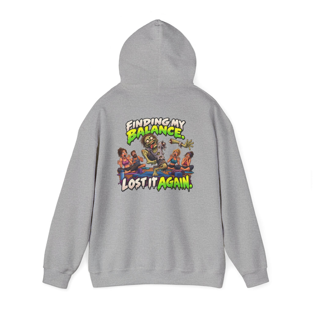 Finding My Balance — Officially Undead Zombie Hoodie