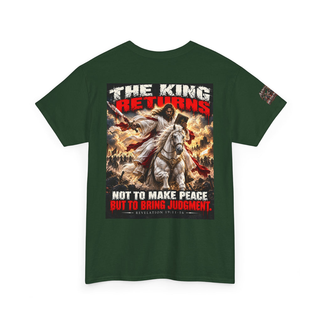 The King Returns Judgment Graphic Tee