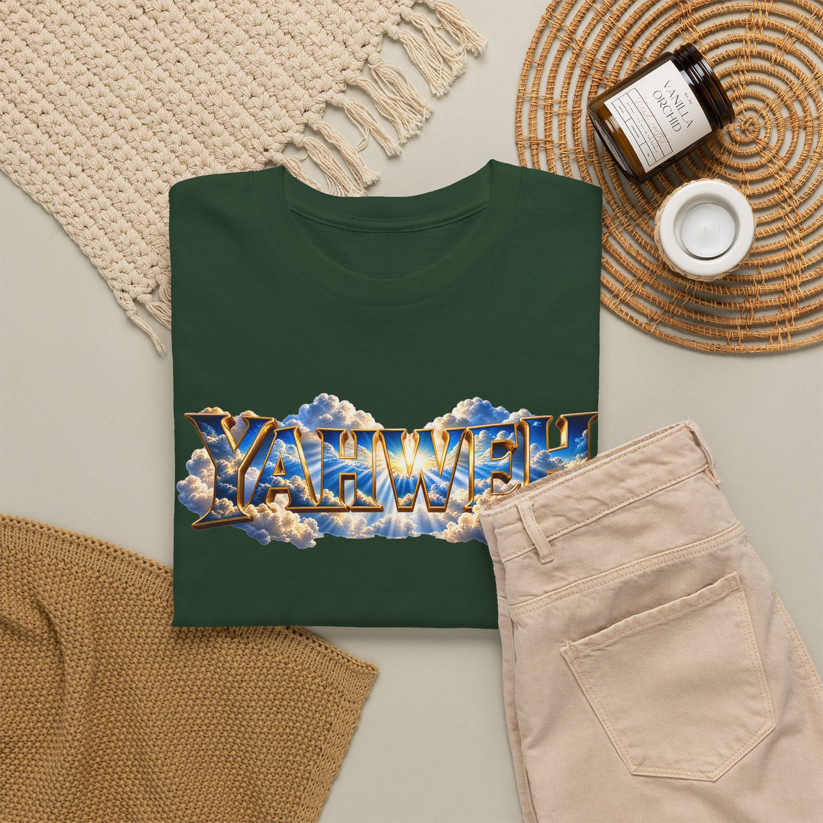 Faith at the Crossroads — Yahweh Christian T-Shirt