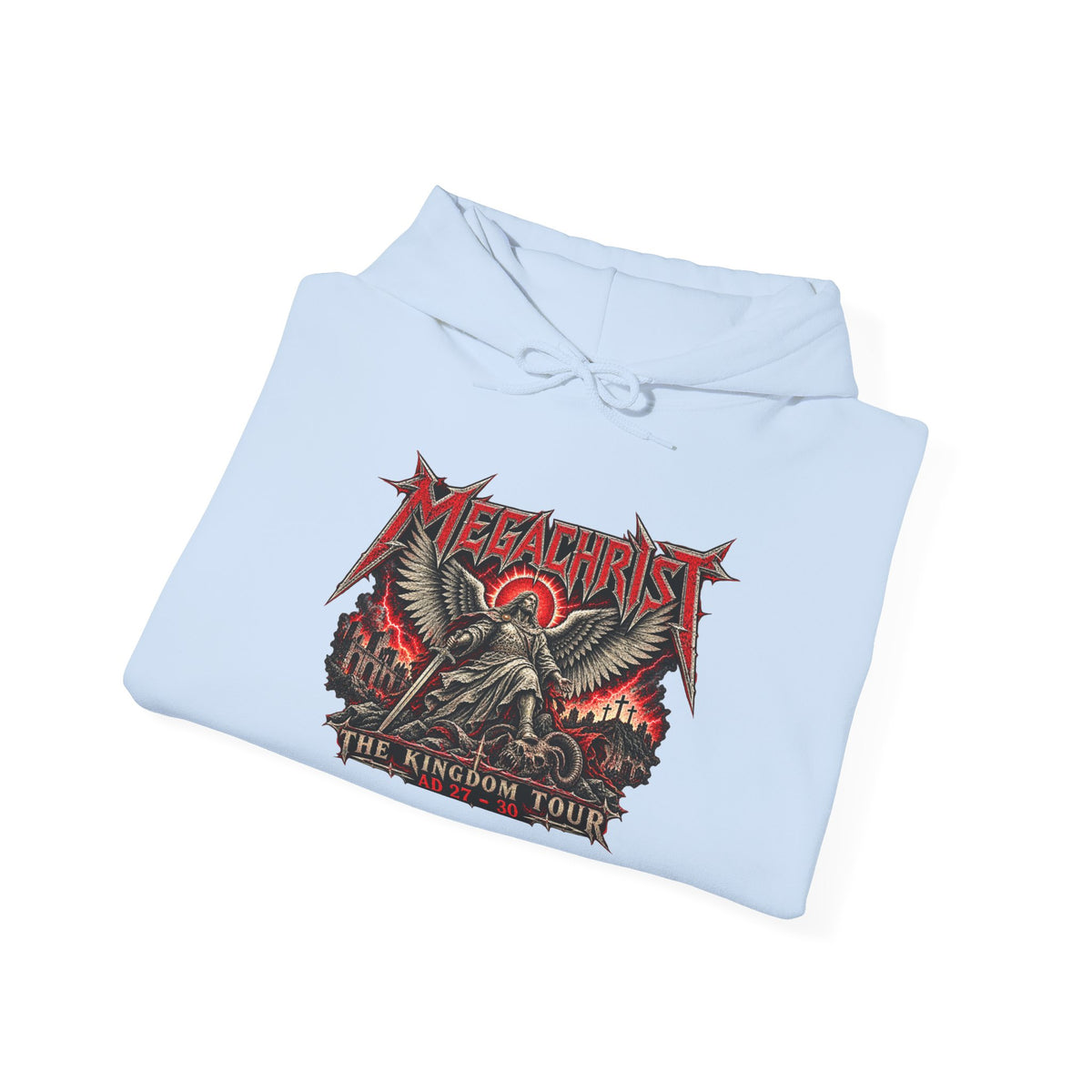 Megachrist The Kingdom Tour Christian Graphic Hoodie