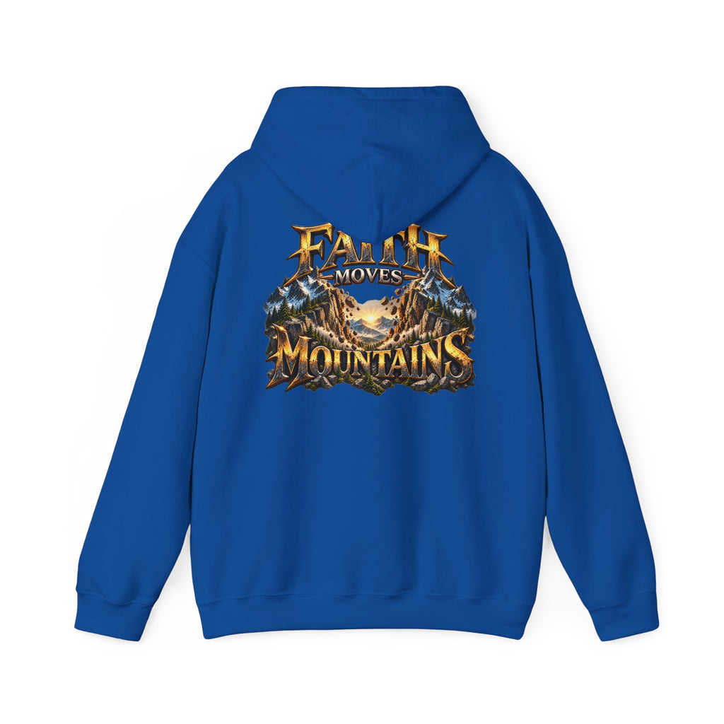 Faith Moves Mountains No Fear Hoodie