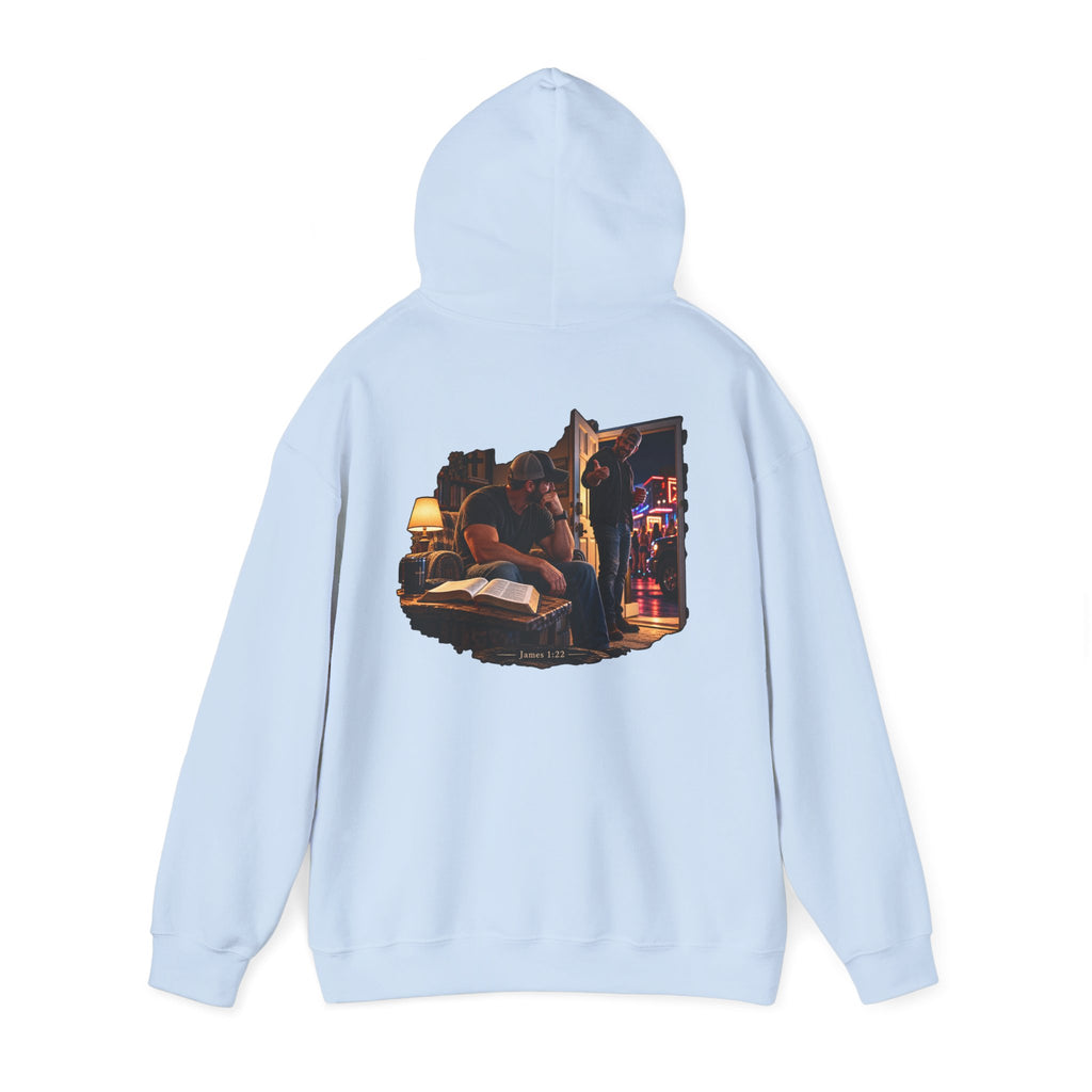 Faith at the Crossroads Christian Graphic Hoodie