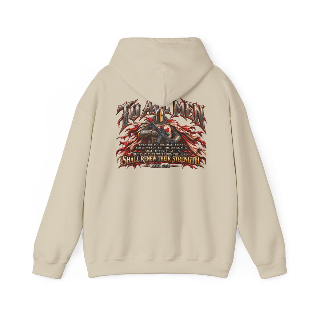 Army of God — To All Men Christian Warrior Hoodie
